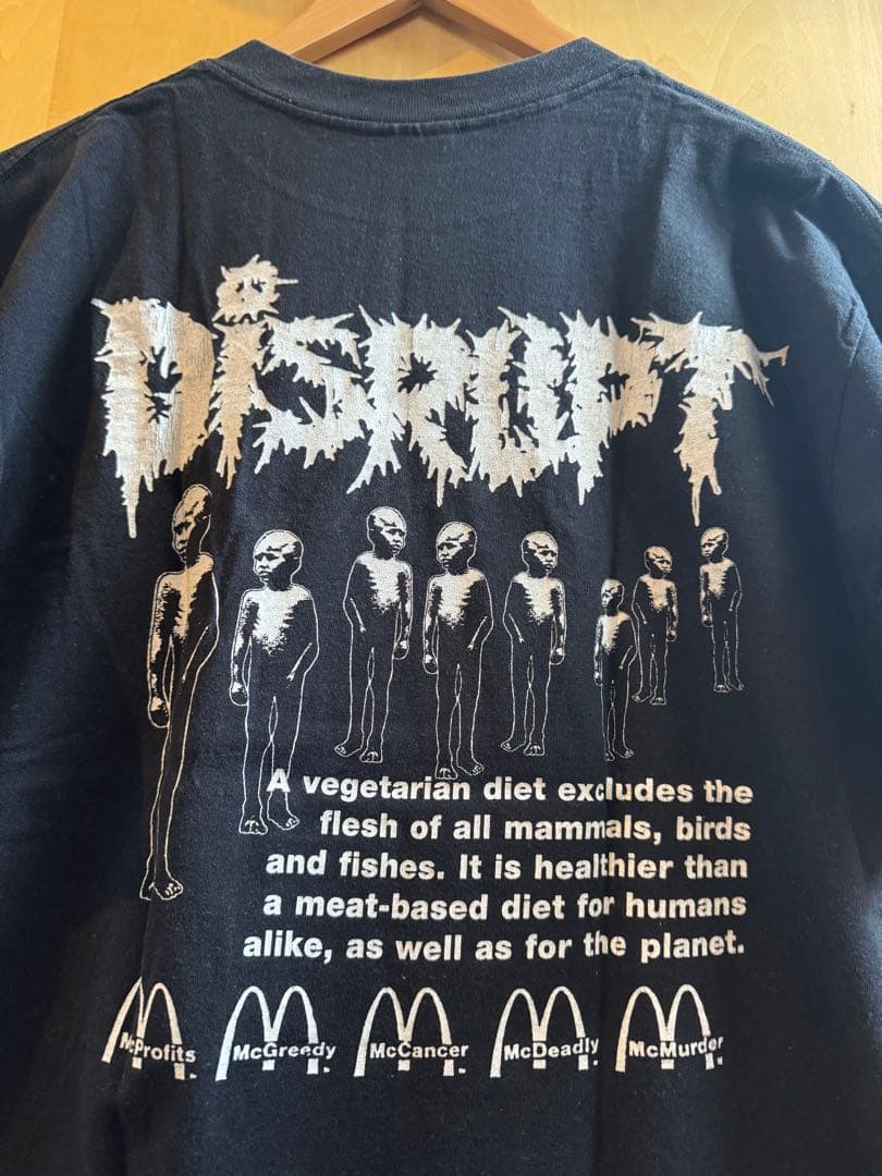 ボストンのハードコア DISRUPT Tシャツ バンドT