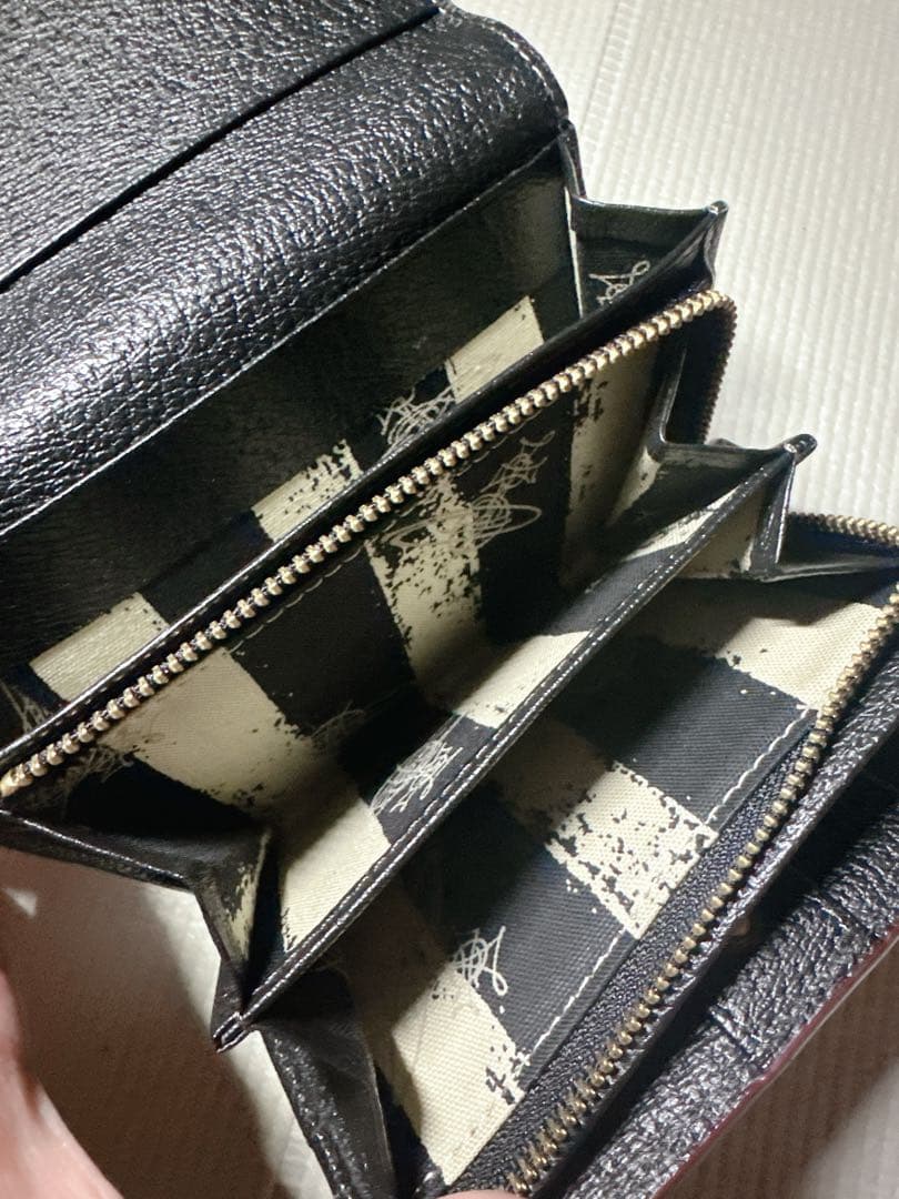 Vivienne Westwood 三つ折り財布 黒