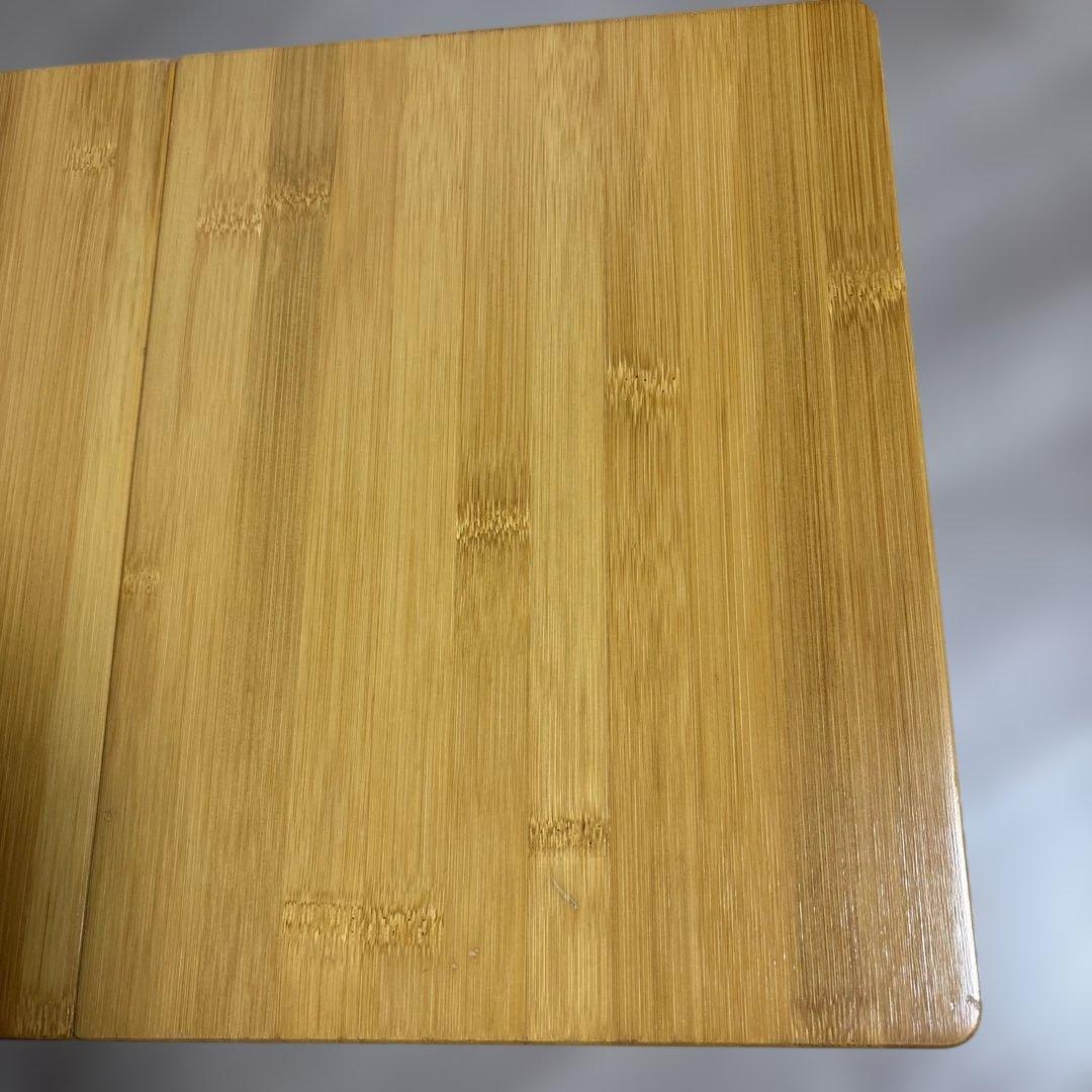  peak 折りたたみテーブル 竹製【カバー付き】