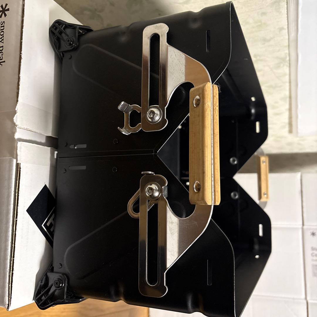 スノーピーク　シェルフコンテナ25 ブラック