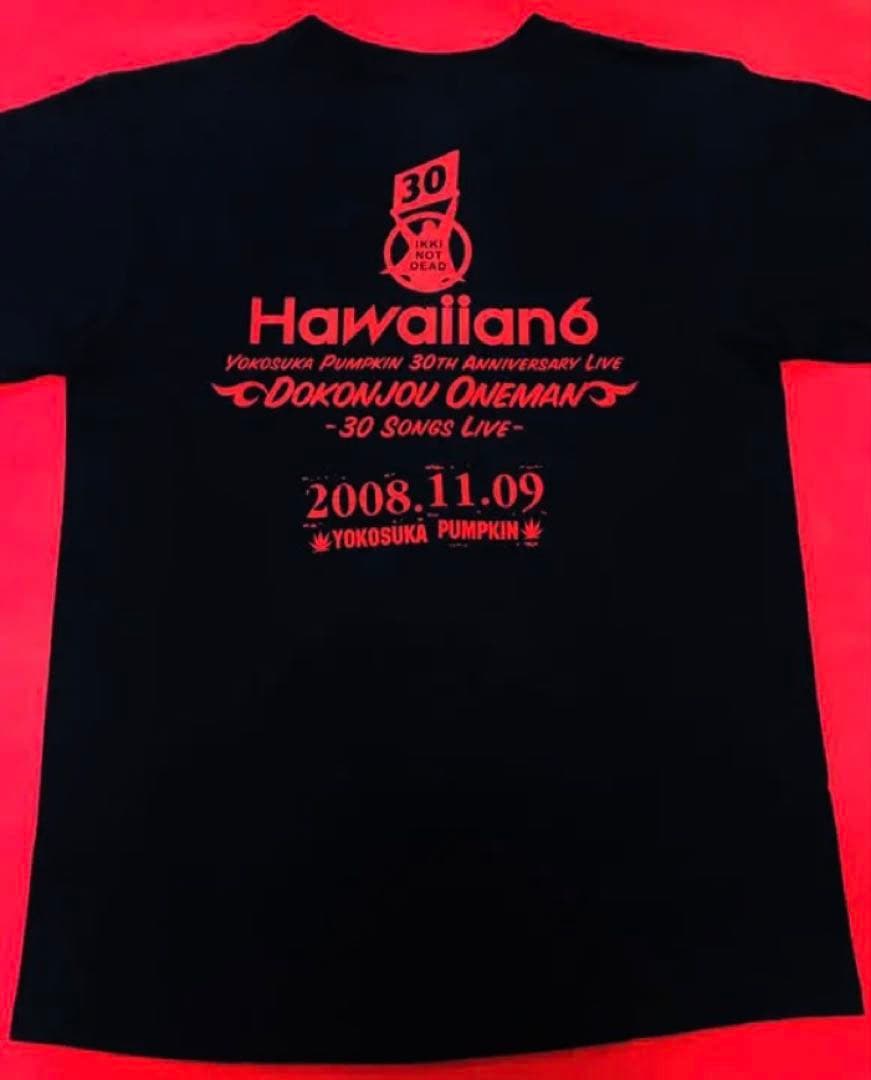 HAWAIIAN6『ド根性ワンマン』TシャツM 横山 健KEN YOKOYAMA