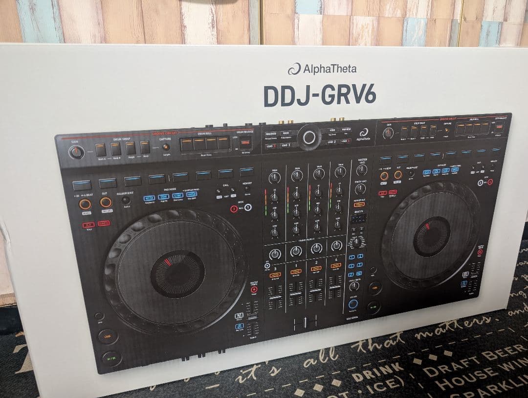 Pioneer AlphaTheta DDJ-GRV6 DJコントローラー