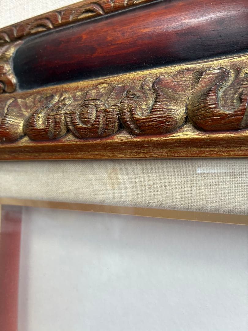 特大額縁　F15 ゴージャス手彫りの彫刻のアートフレーム