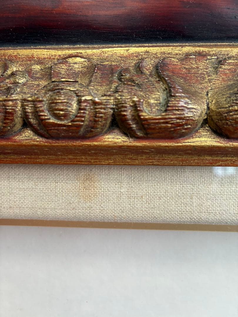 特大額縁　F15 ゴージャス手彫りの彫刻のアートフレーム