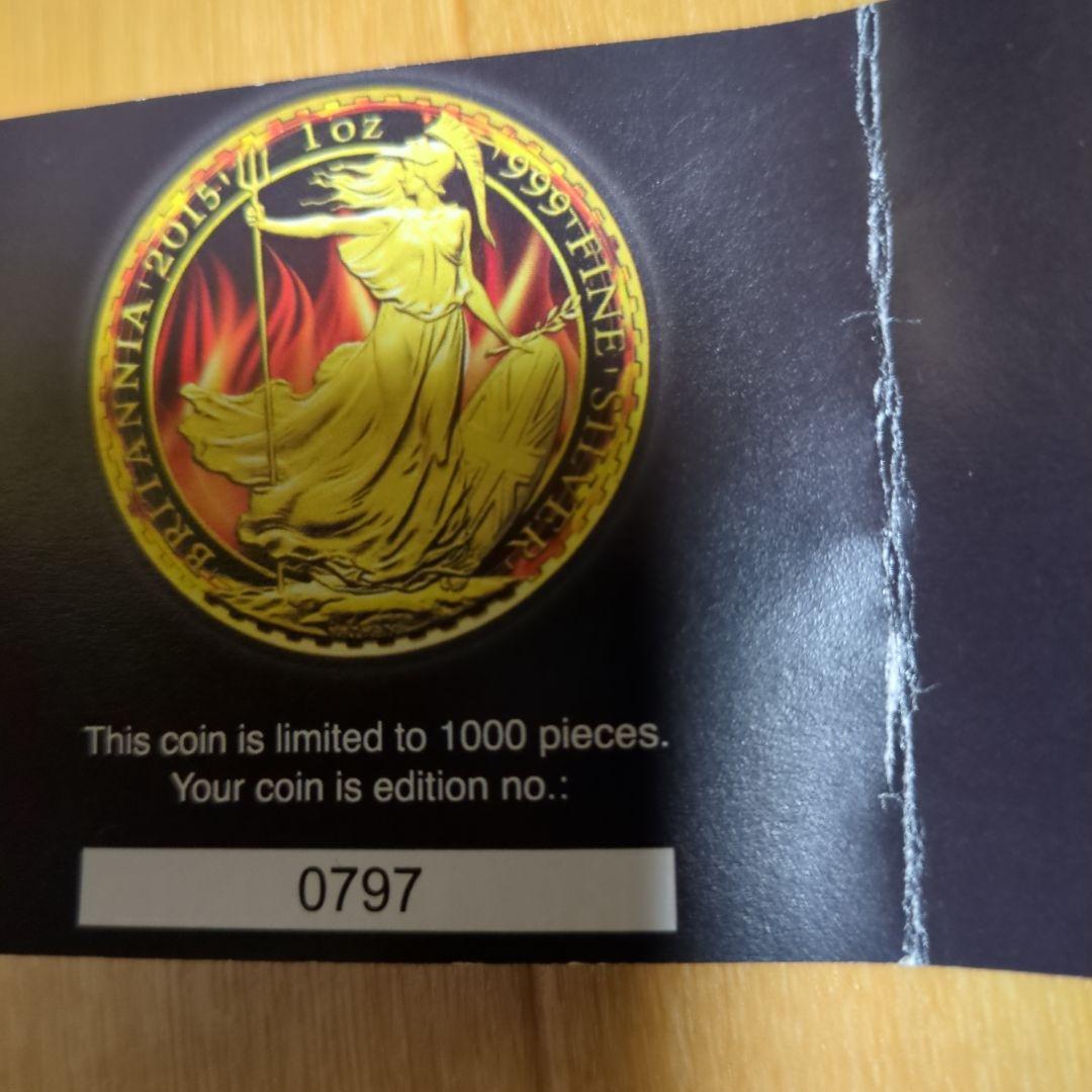 2015年発行 限定版 1オンス 　 2ポンド