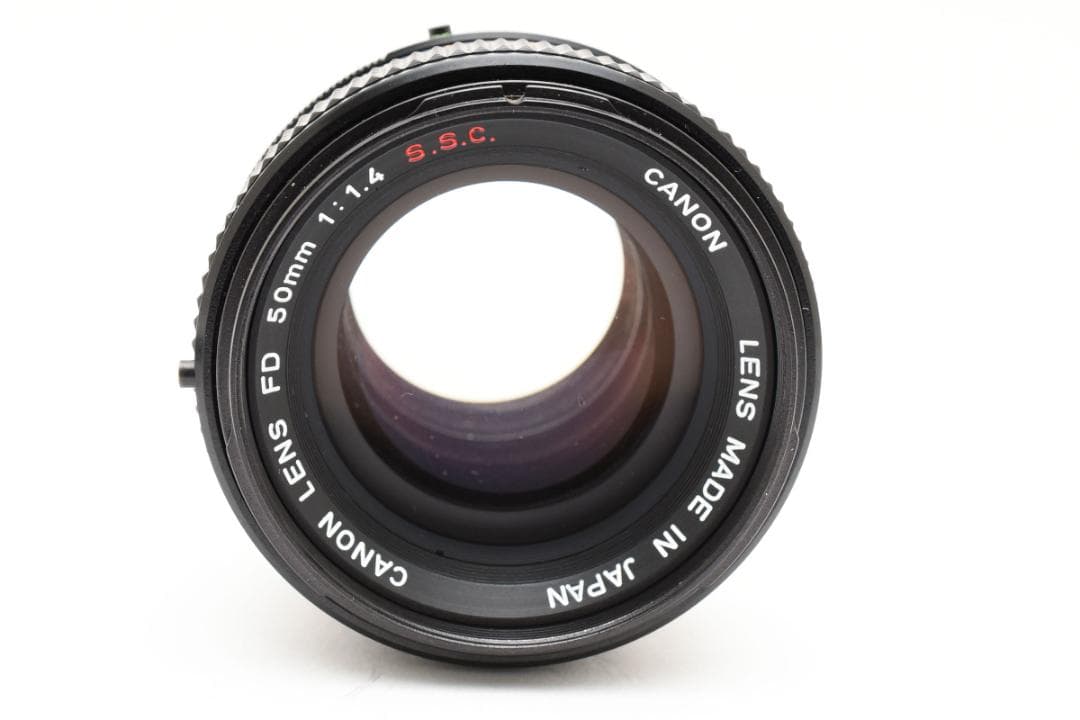 【良品】Canon FD 50mm f1.4 S.S.C. 単焦点 #E01