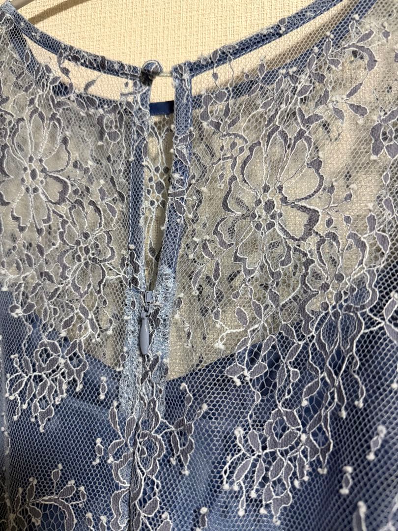 【美品】snidel パワーショルダー レース ドレス【お値下げ中】