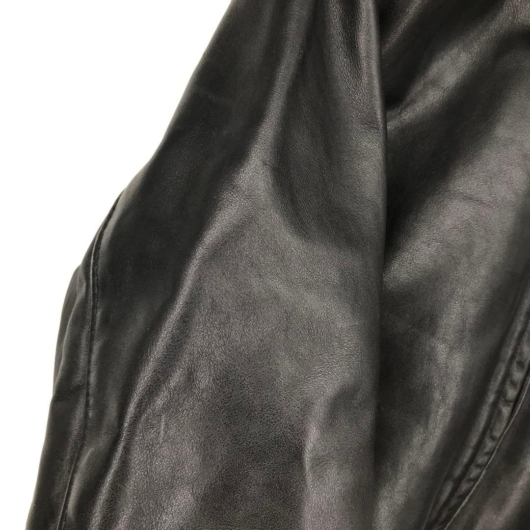 Schott 643　ライダースジャケット　42　ブラック　牛革