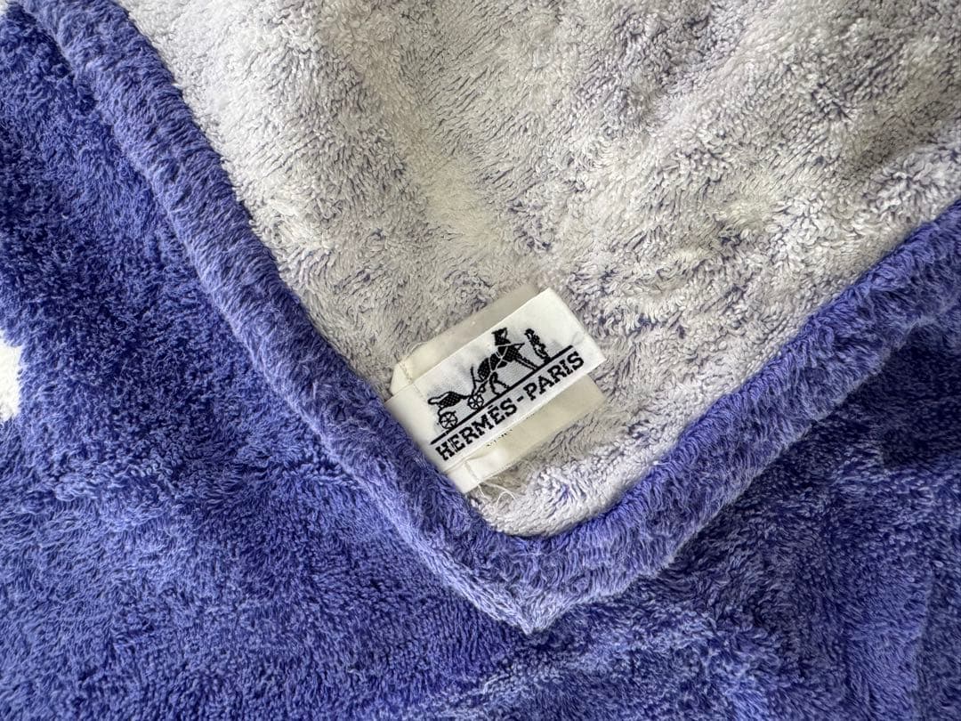 HERMES バスタオル　ビーチタオル