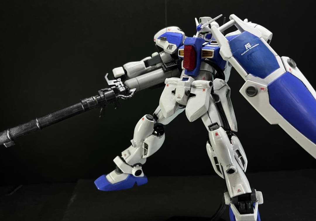 改造ガンプラ　塗装済み完成品　hg ガンダム試作4号機　GP04 ガーベラ