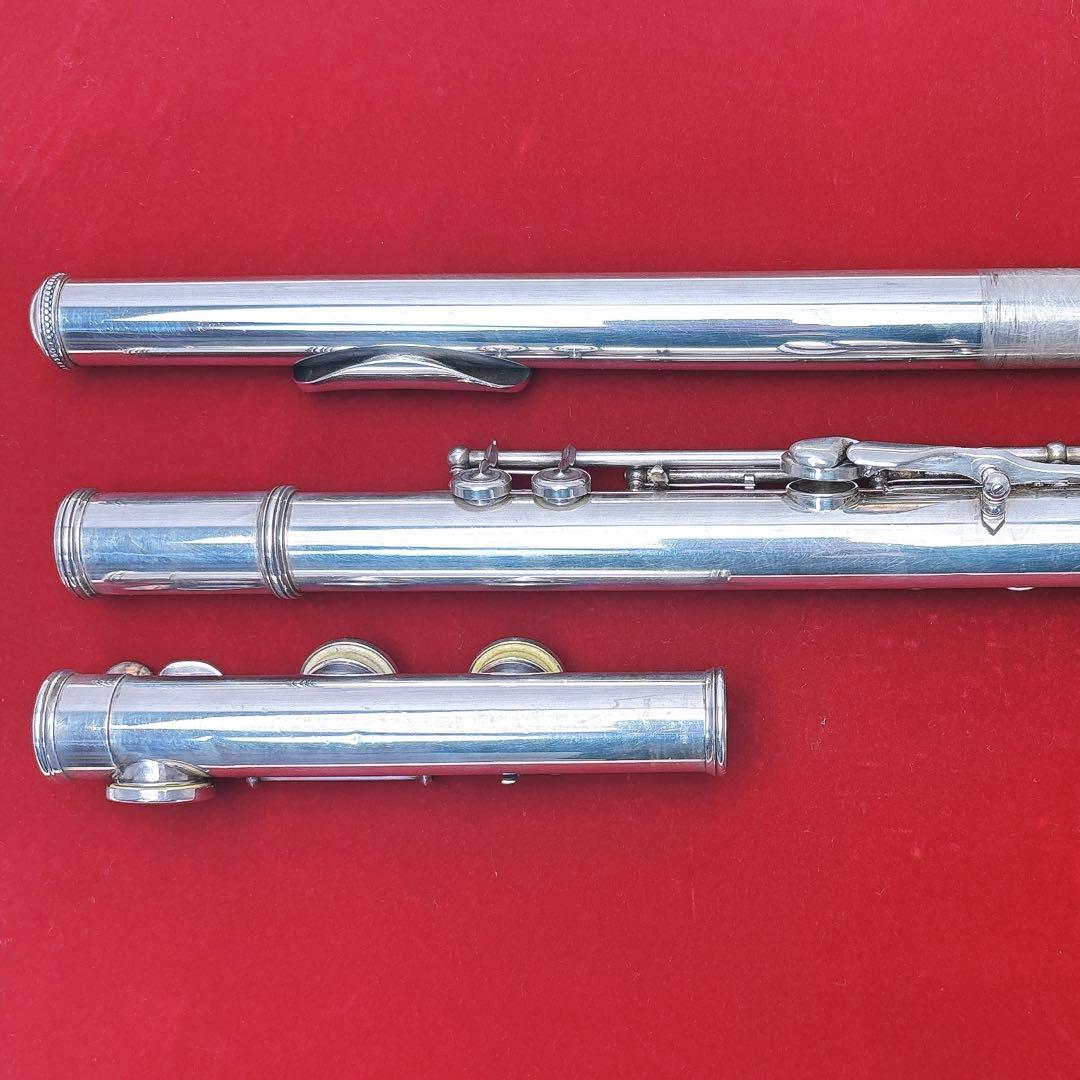 YAMAHA ヤマハ YFL-63 総銀製 Eメカ ハンドメイド フルート