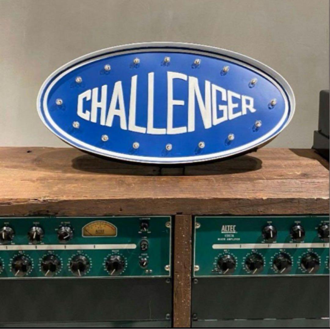 小物 CHALLENGER/LIGHTNING SIGNBOARD LED