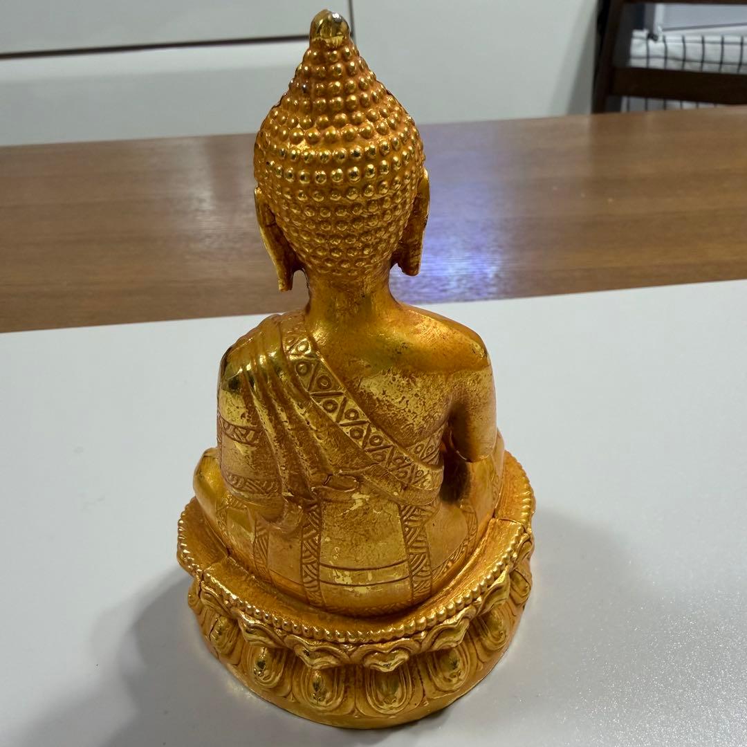 鎏金釈迦牟尼坐像　旧蔵