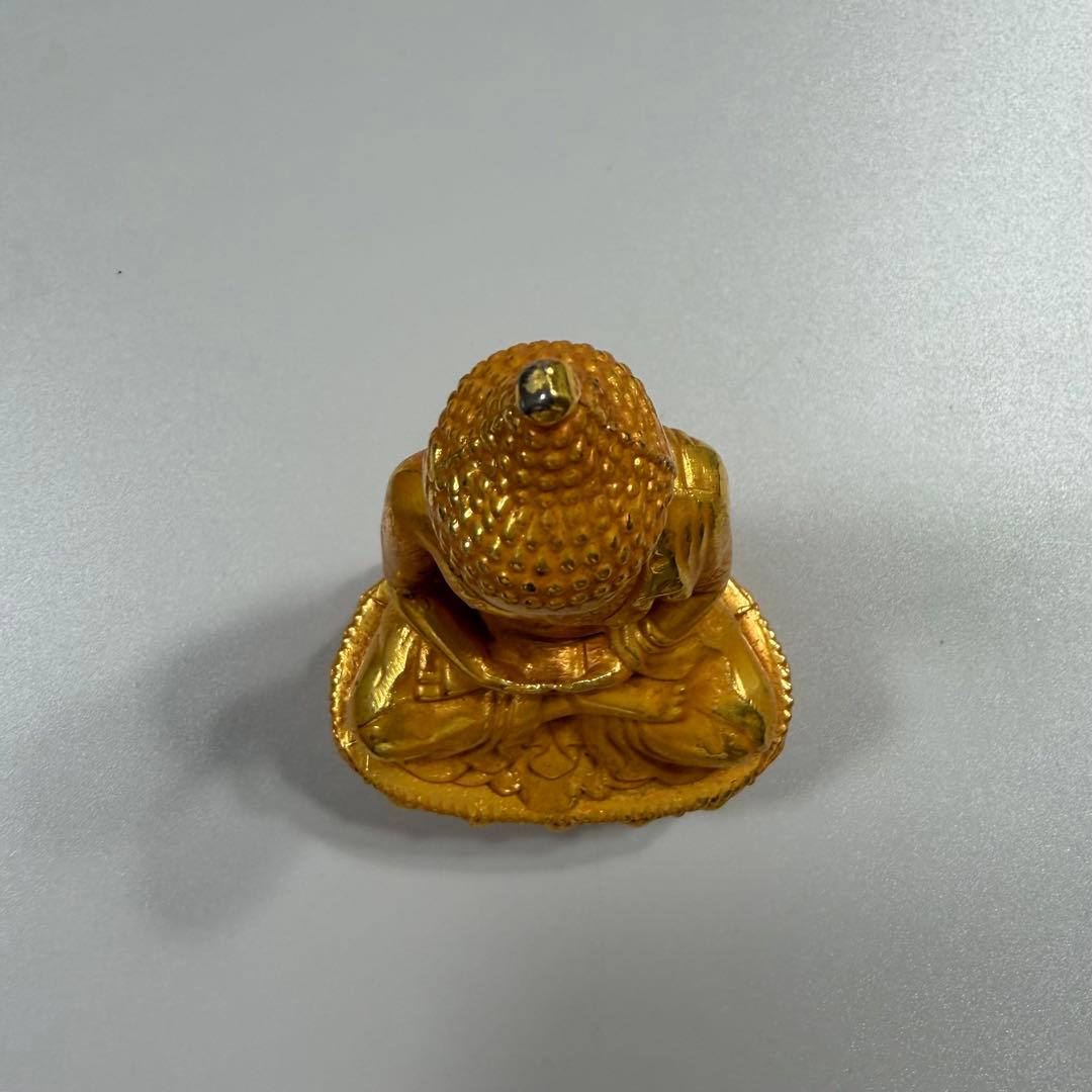 鎏金釈迦牟尼坐像　旧蔵