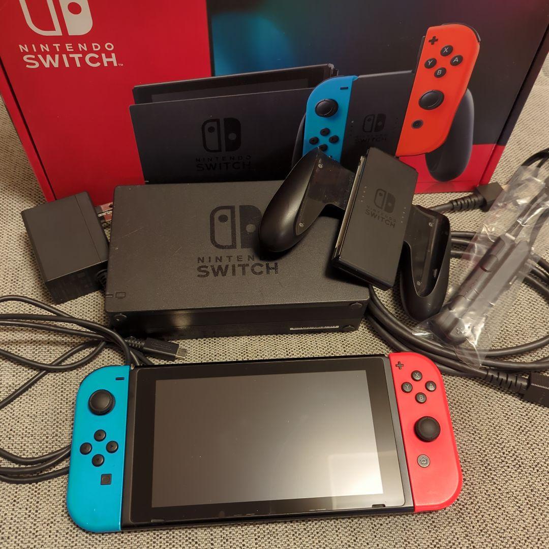 訳あり Nintendo Switch 本体 ジョイコン付き ジャンク品