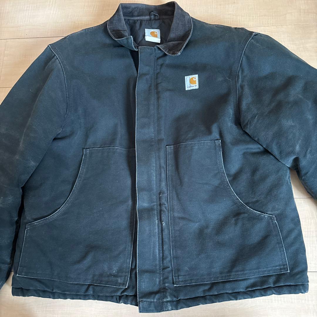 本*也様 Carhartt カーハートブラックジャケット