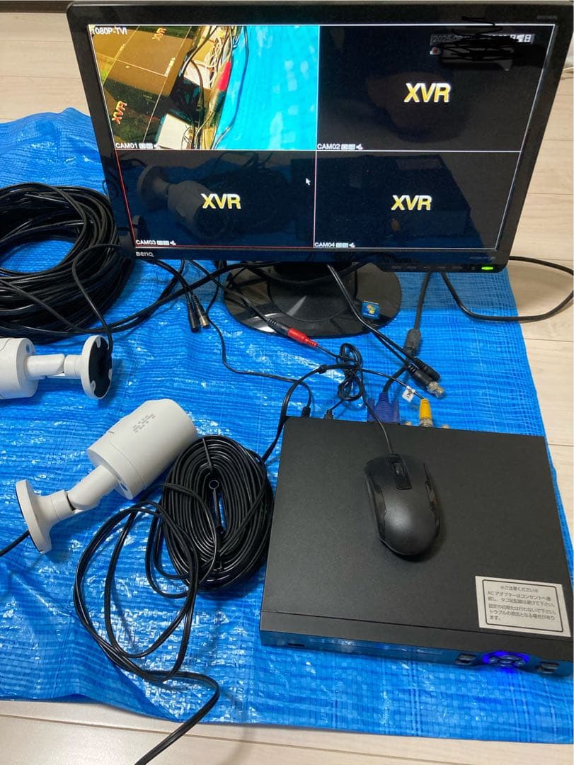 防犯カメラシステム 200万画素 1TB