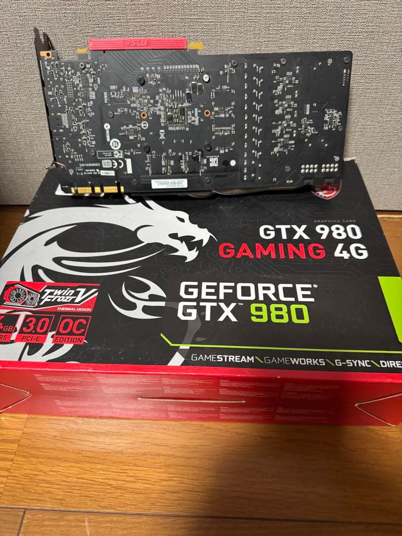 グラフィックボード・グラボ・ビデオカード MSI GTX 980 Gaming 4GB OC