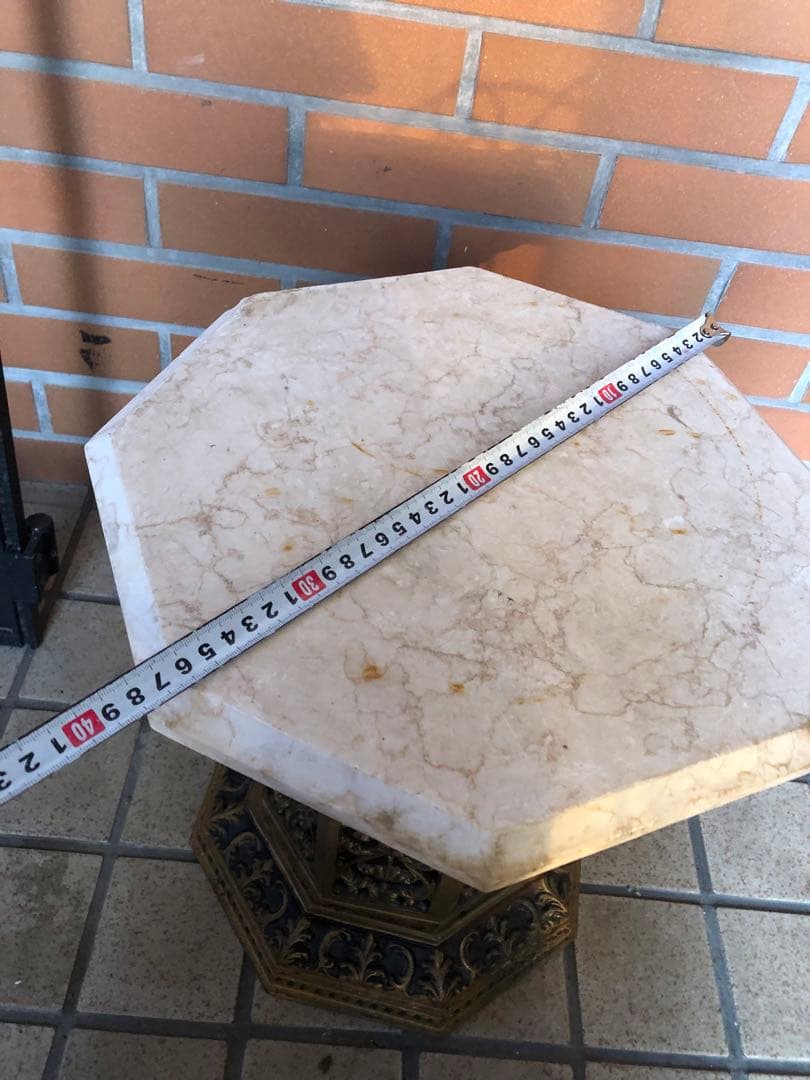 フラワースタンド　ヨーロピアン風　アンティーク調　ロココ調　コーヒーテーブル