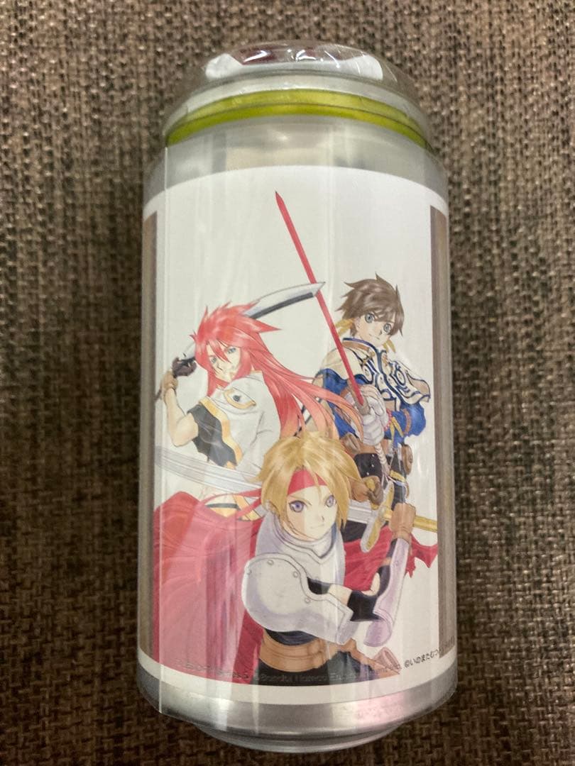 テイルズ　ラベル缶　シークレット　ステッカー　　アクリルキーホルダー