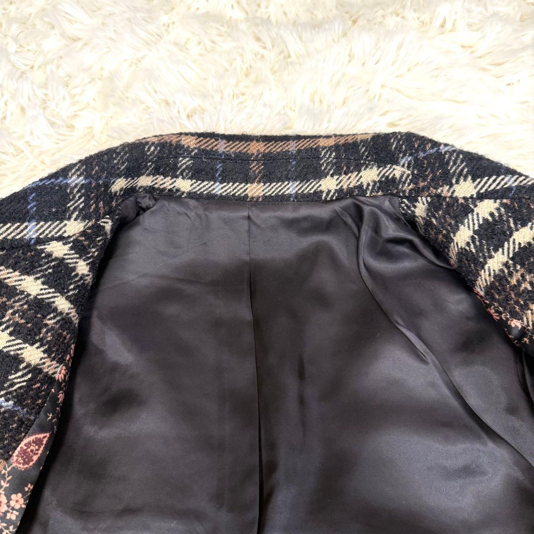 ポールスミス モヘヤxアルパカxウール オーバーサイズチェスターコート マキシ丈