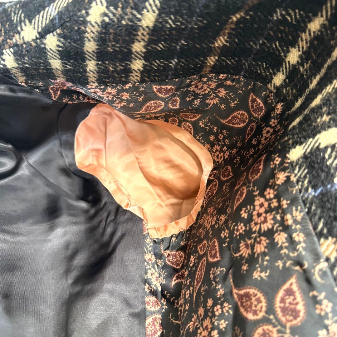 ポールスミス モヘヤxアルパカxウール オーバーサイズチェスターコート マキシ丈