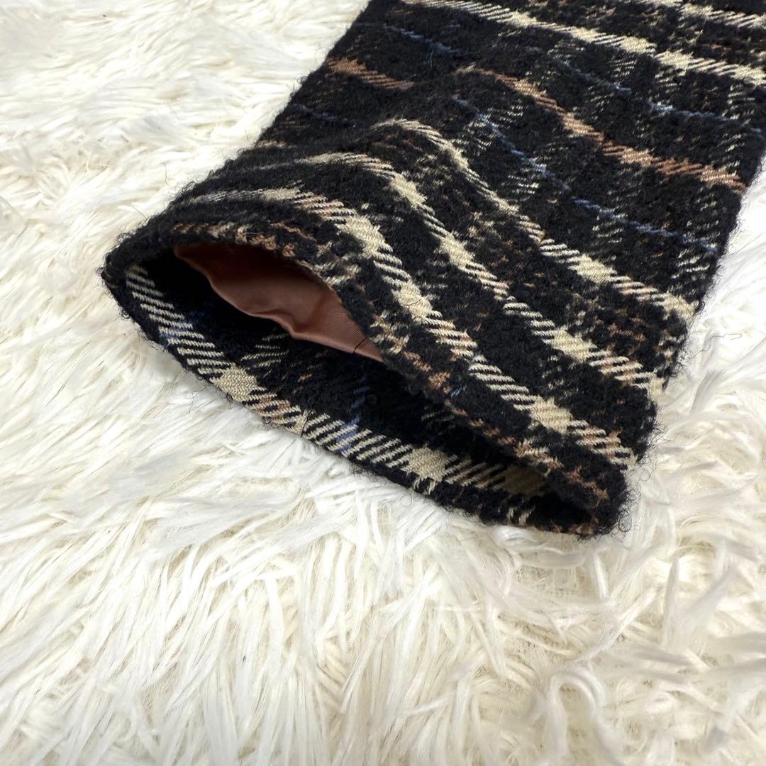 ポールスミス モヘヤxアルパカxウール オーバーサイズチェスターコート マキシ丈