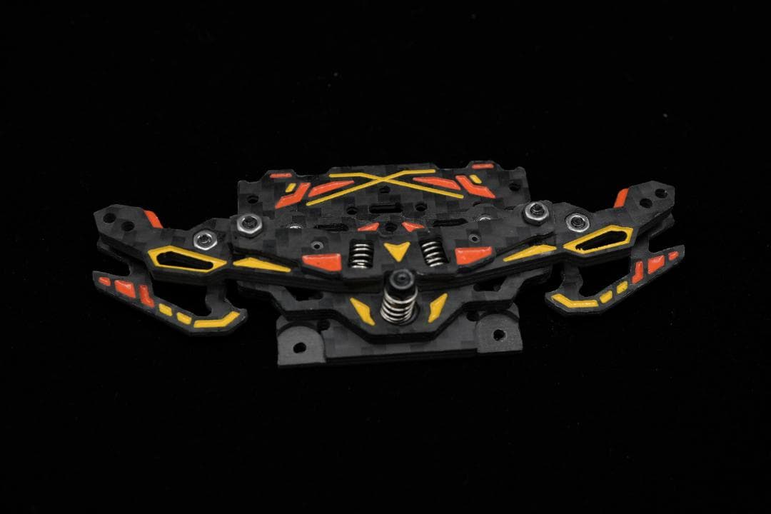 ミニ四駆　ATバンパー　アンカーシステム　新作　CNC精密加工　type-B