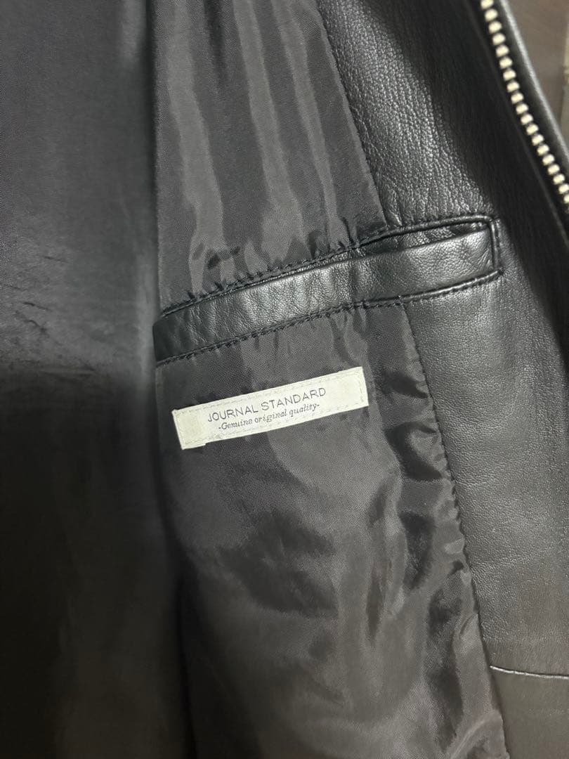 ジャーナルスタンダード　シングルライダースジャケット
