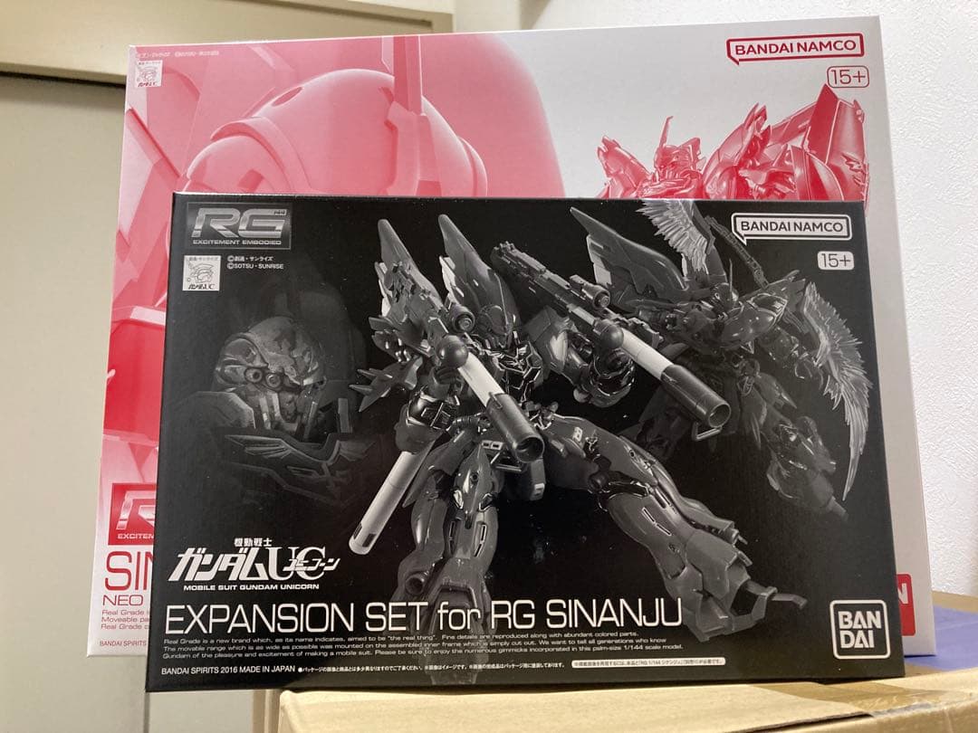 RG バンシィ　シナンジュ　MGバンシィ