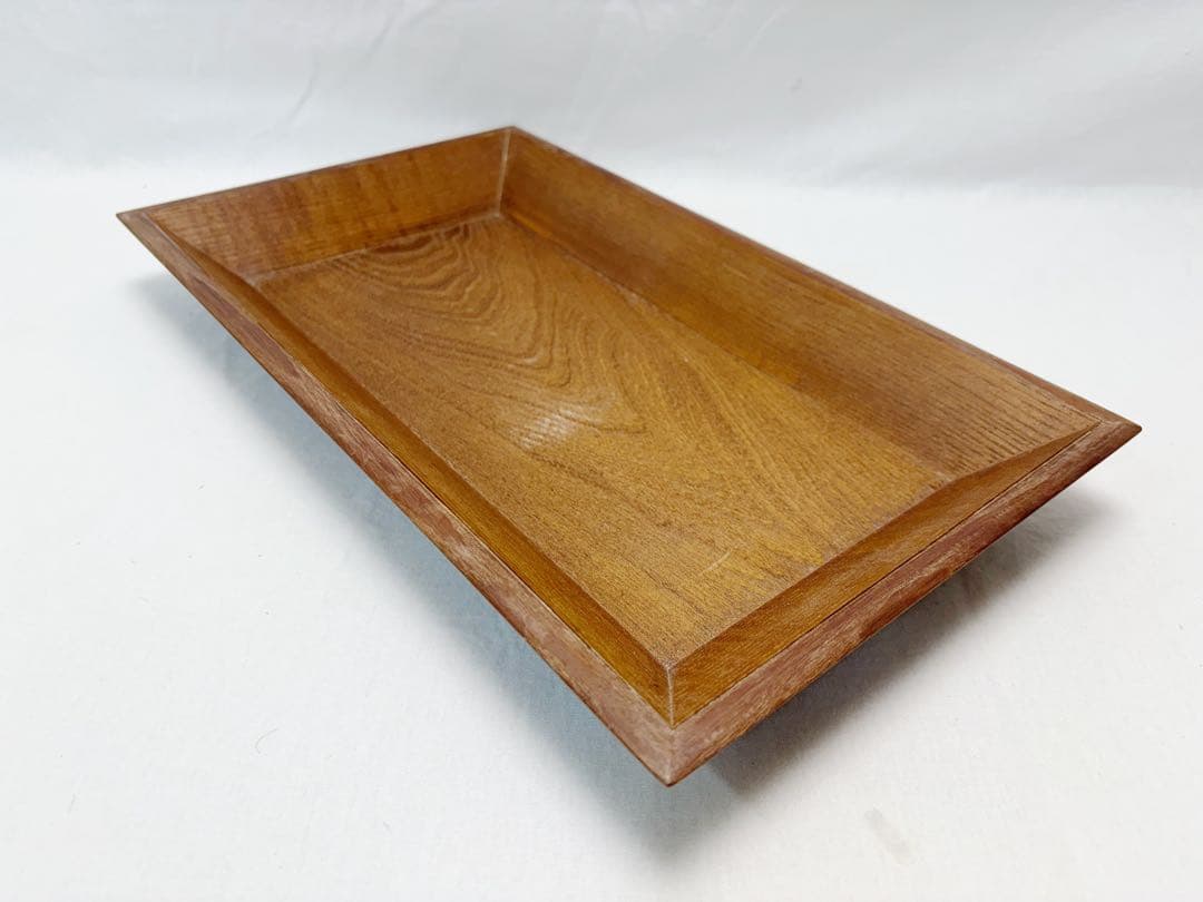 未使用 茶道具 桑 香盆 且座盆 香道具 長方盆 紙箱