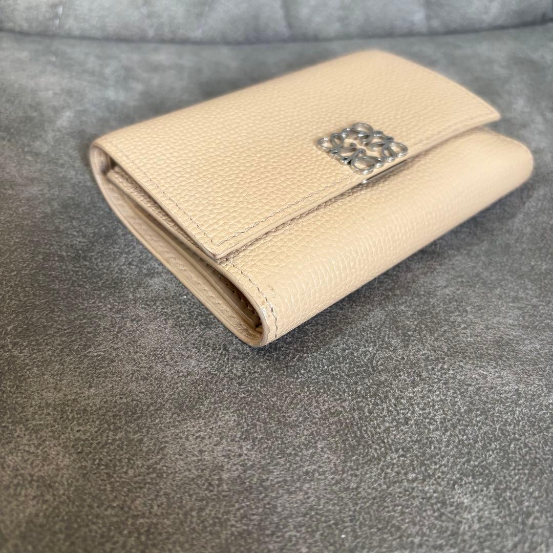 LOEWE ロエベ アナグラム 三つ折り ウォレット トライ フォールド