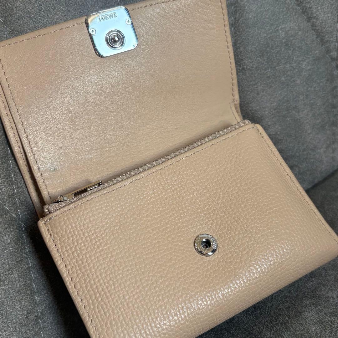 LOEWE ロエベ アナグラム 三つ折り ウォレット トライ フォールド