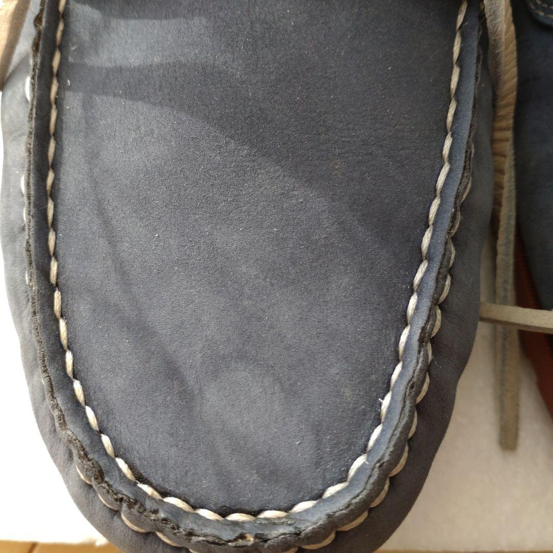 REGAL 　Mensブルーグレー デッキシューズ