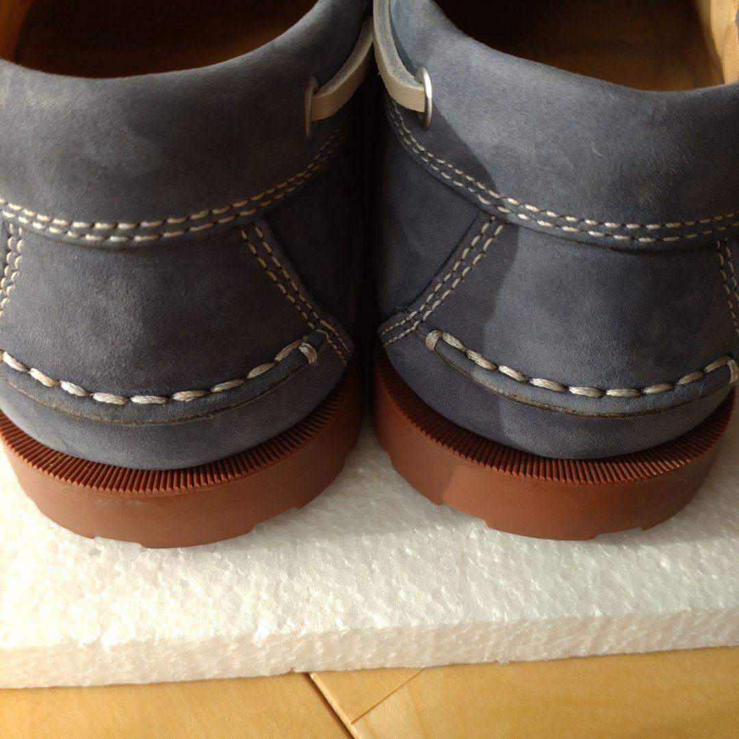 REGAL 　Mensブルーグレー デッキシューズ