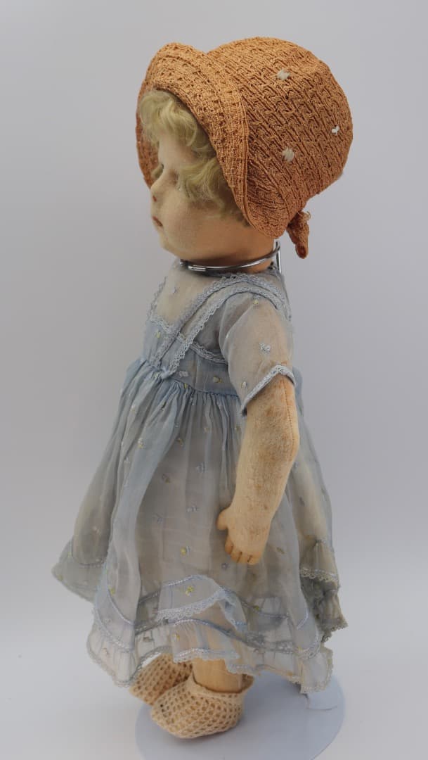 アンティーク・レンチ・ドール 45cm 虫喰いあり LENCH DOLL