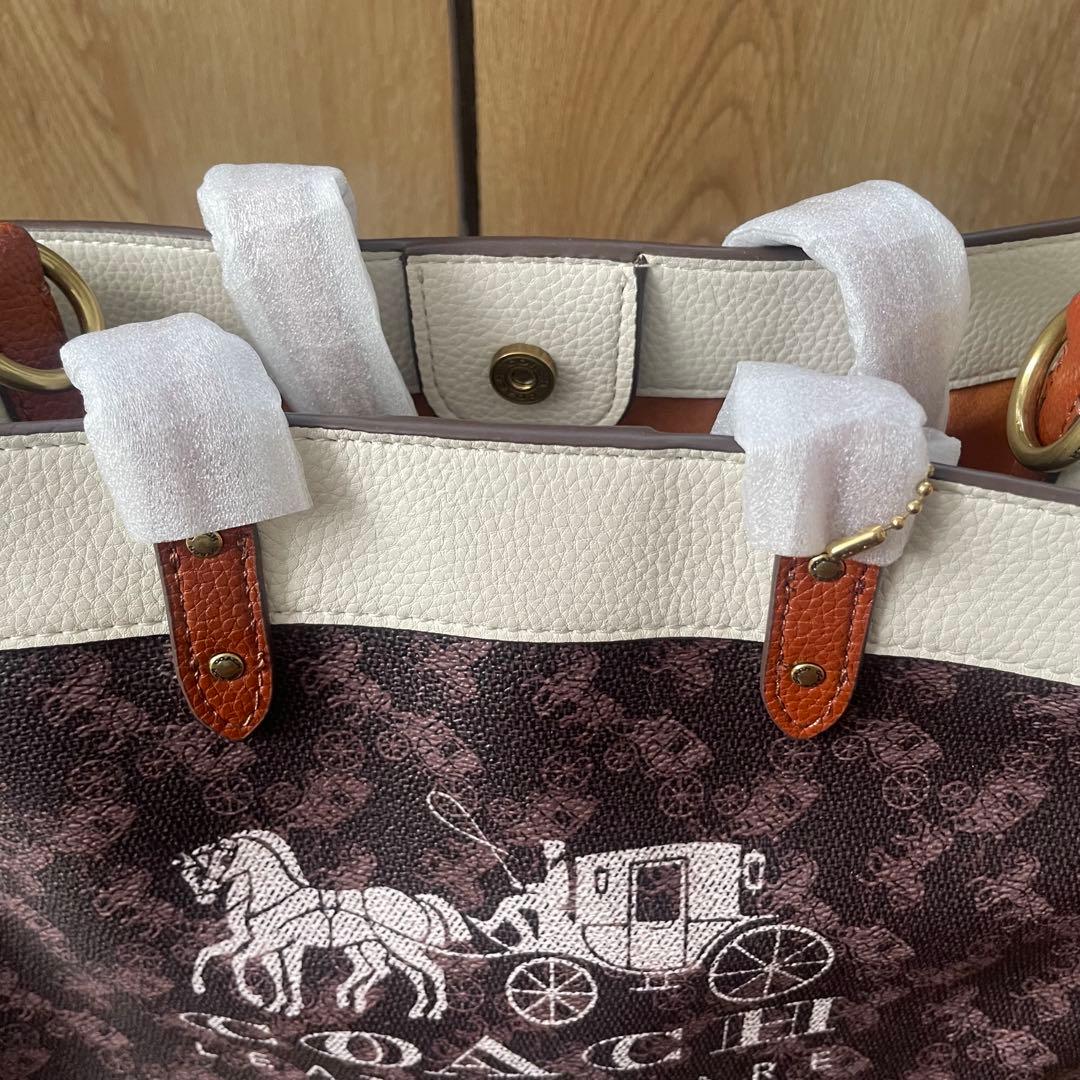 コーチ フィールド トート PVC ホース【未使用品】最終値下げ