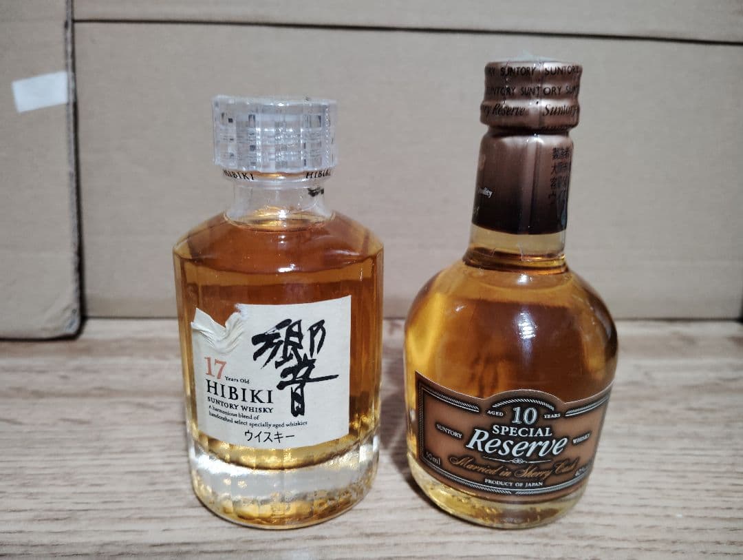 ウイスキー　ミニボトルセット　6本