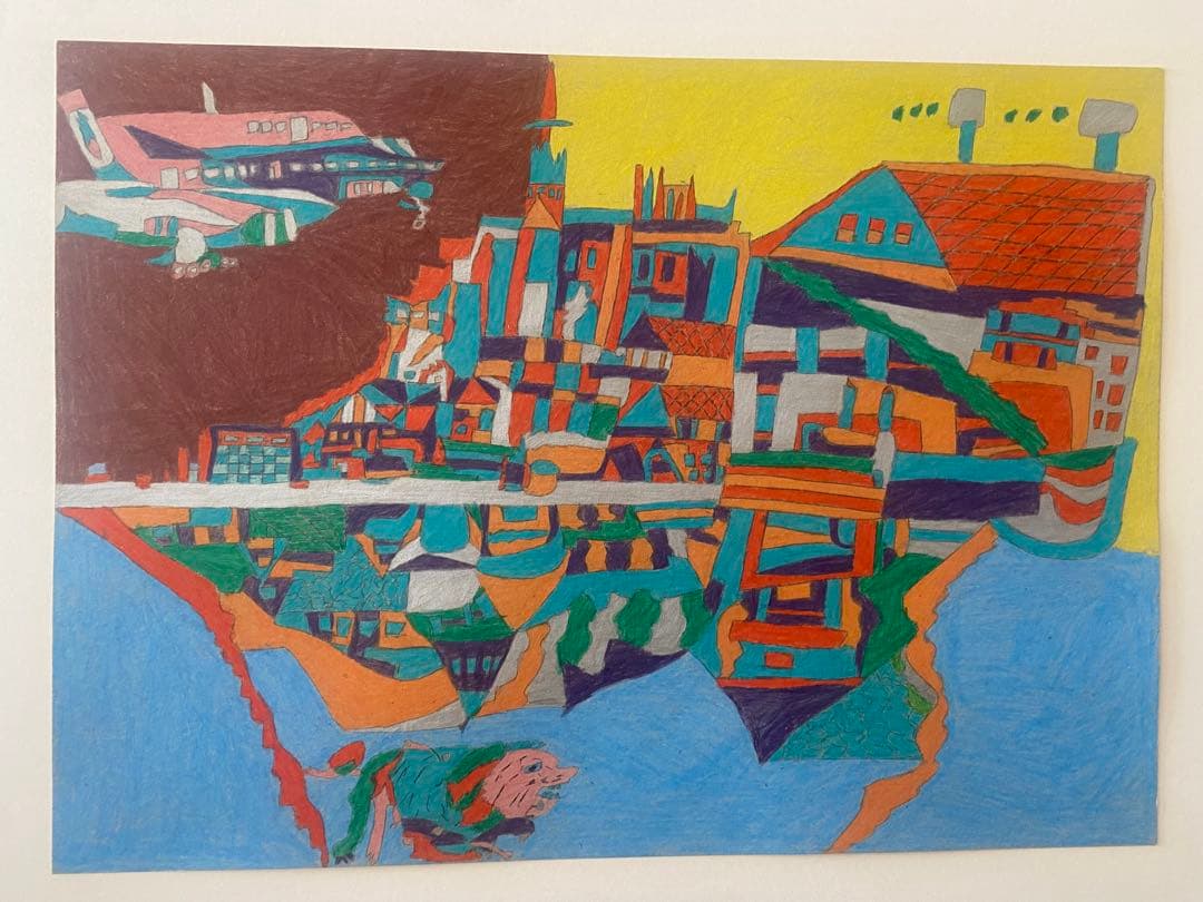 真作　湯元光男作　アウトサイダー　アート　CIBONE IDEE 美術手帖掲載