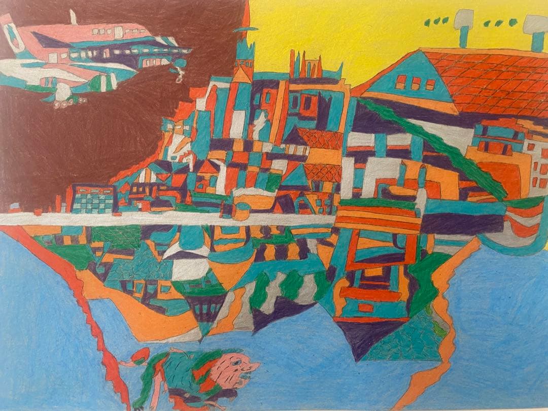 真作　湯元光男作　アウトサイダー　アート　CIBONE IDEE 美術手帖掲載