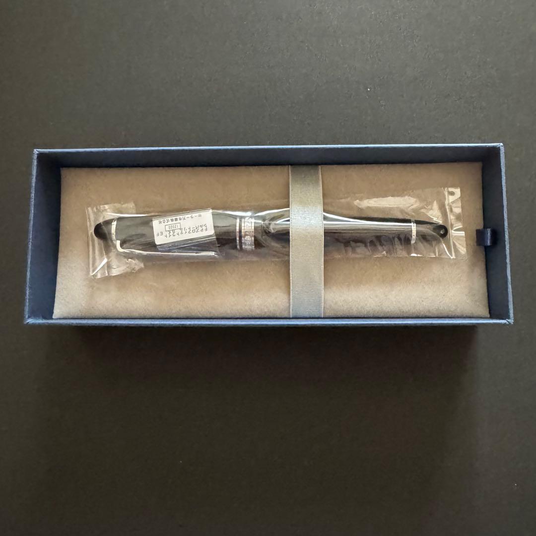 セーラー万年筆 プロフィットライト シルバートリム ブラック EF（極細字）