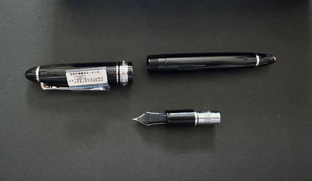 セーラー万年筆 プロフィットライト シルバートリム ブラック EF（極細字）