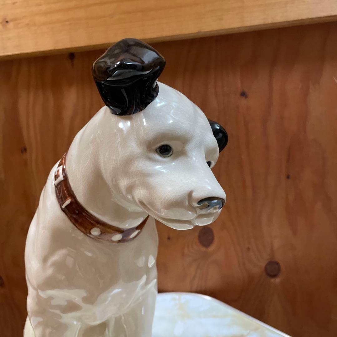 ビクター犬　ニッパー　大きめサイズ　犬　置物　ヴィンテージ