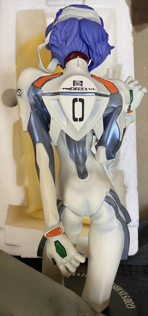 海洋堂 綾波レイ ポリストーン製塗装済み完成品 新世紀エヴァンゲリオン