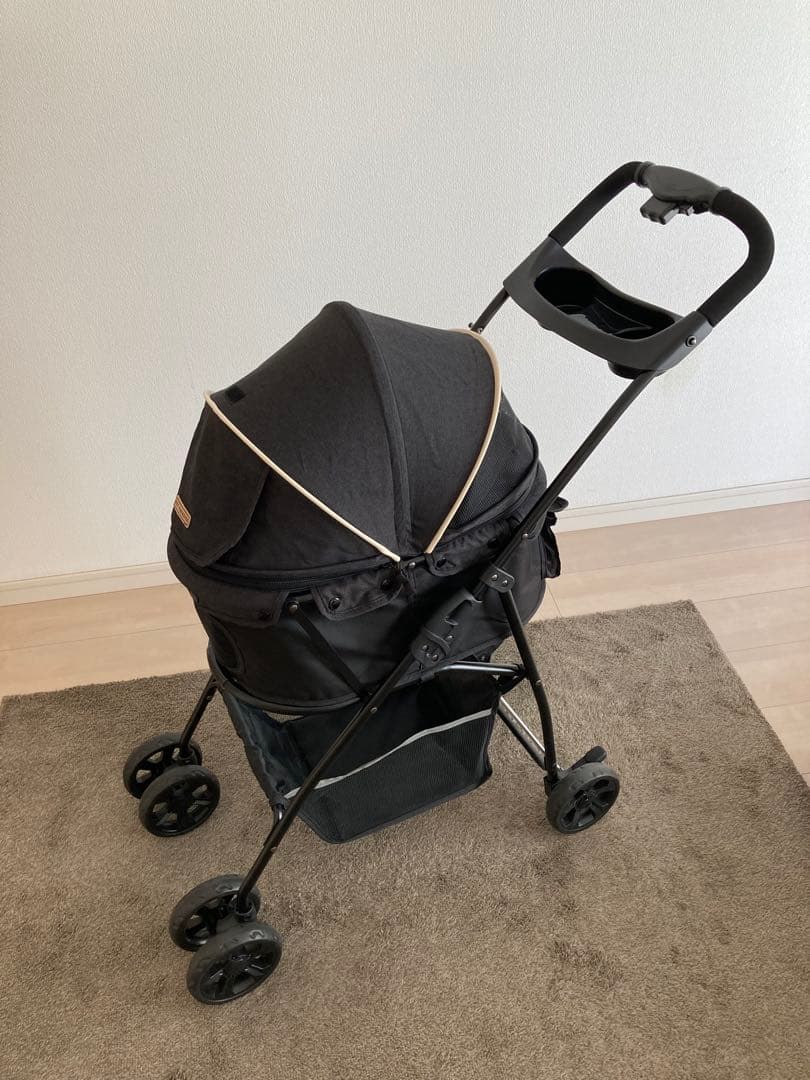 美品⭐️ペットパラダイス犬用カート　黒