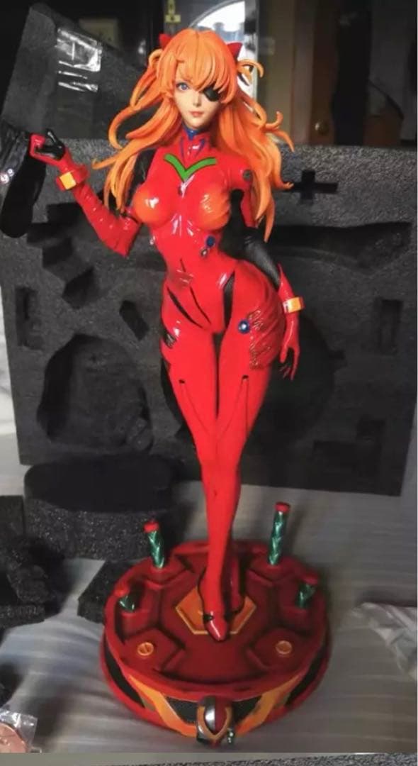 エヴァ　アスカ　海外　ガレージキット　1/4 フィギュア