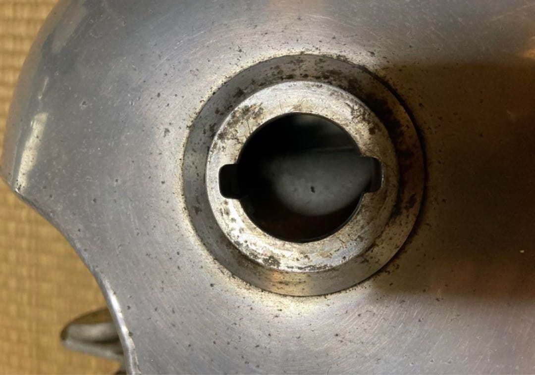 sr400 タンク チョッパー アルミタンク