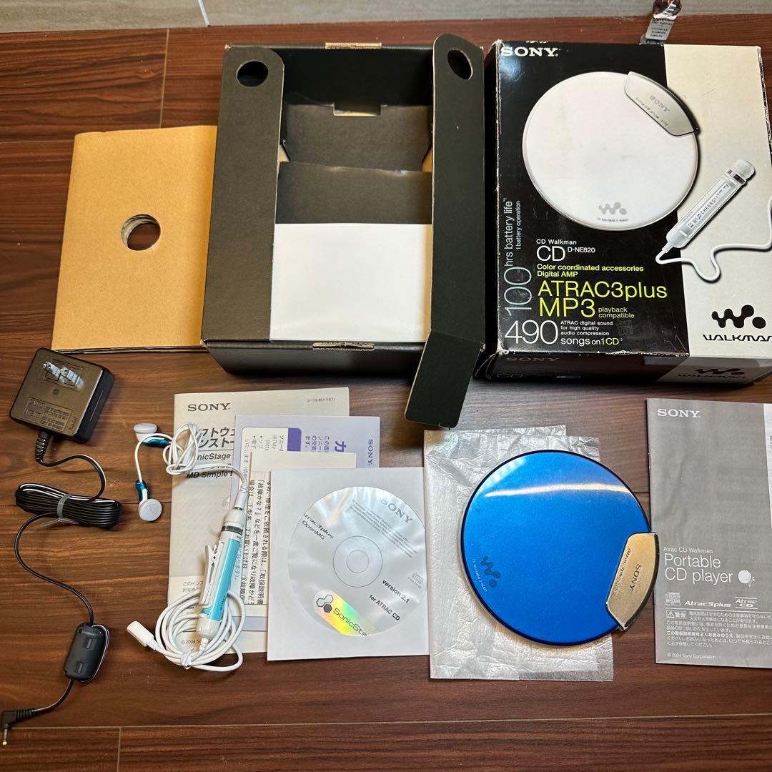 SONY CDウォークマン D-NE820 5351
