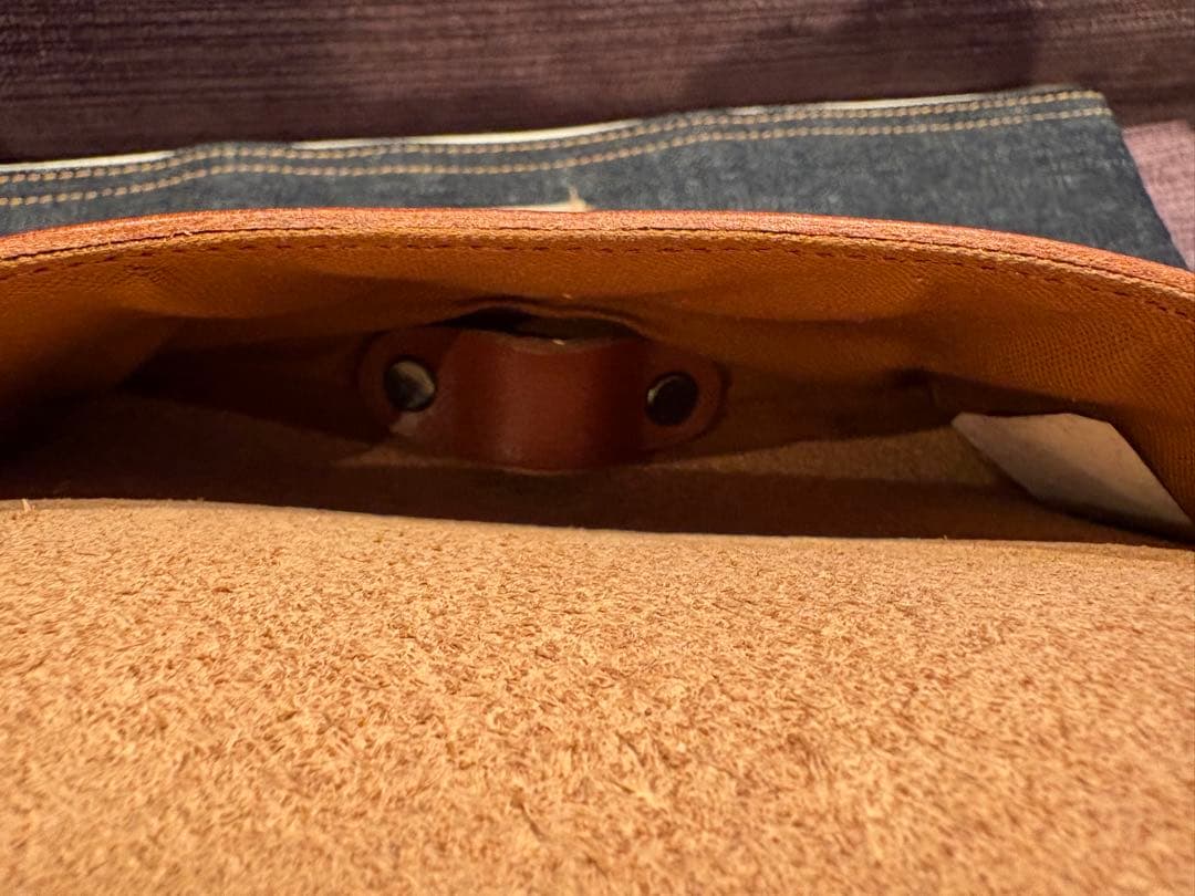 RRLダブルアールエル レザー 革 眼鏡ケース