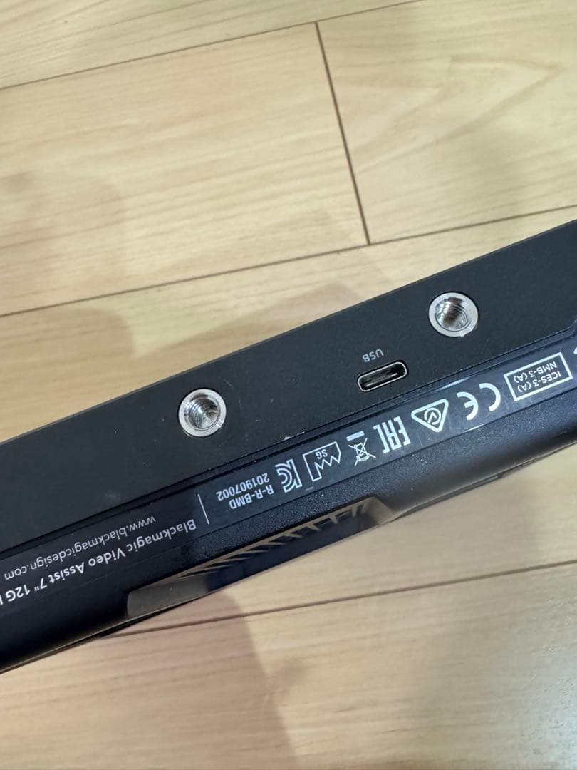 訳ありBlackmagic Design VideoAssist 7\" 12G